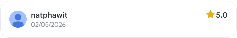 รีวิว 5 ดาวบน Fastwork